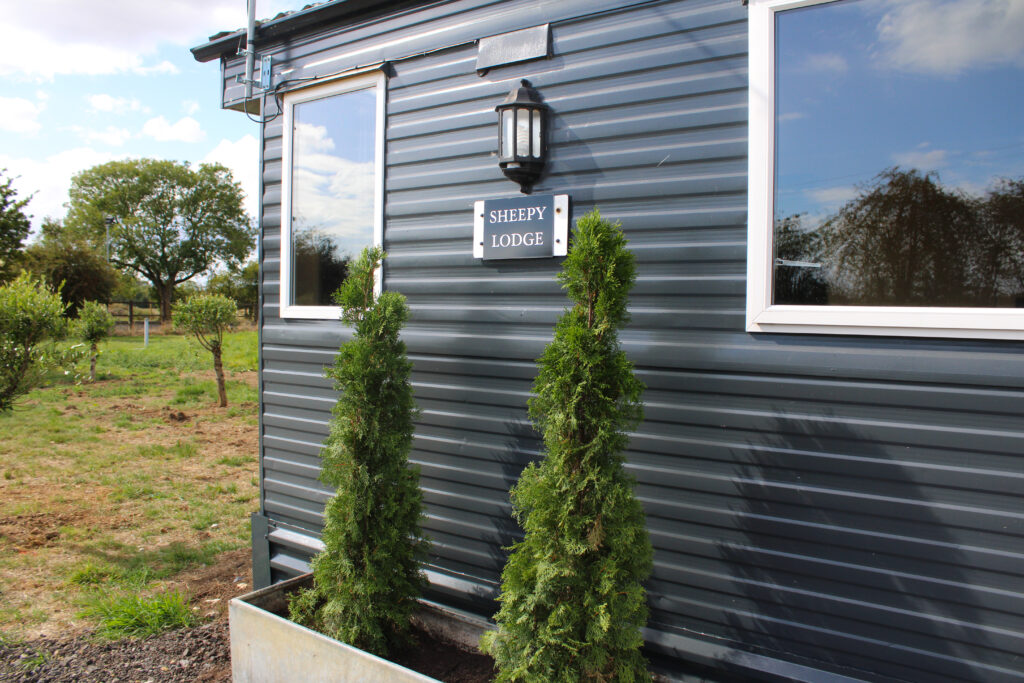 Sheepy lodge at skybears holidays