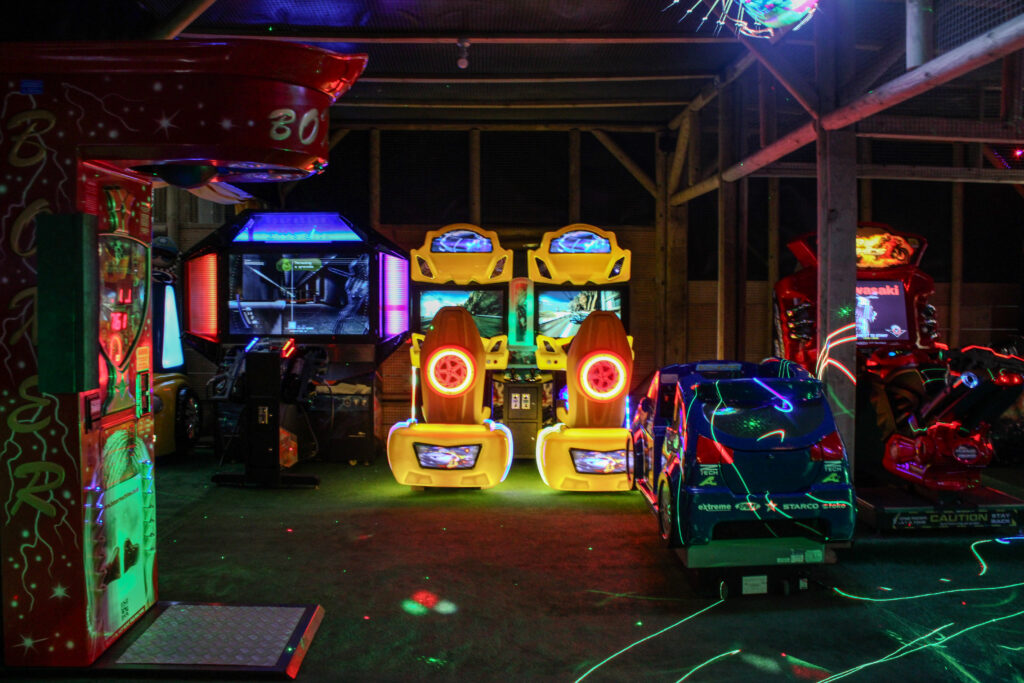 amusement arcades at skybears holidays